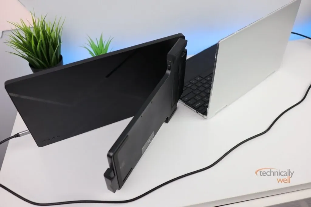 ELECROW Laptop Monitor CrowView free standing