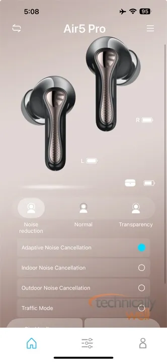 SoundPEATS Air5 Pro app