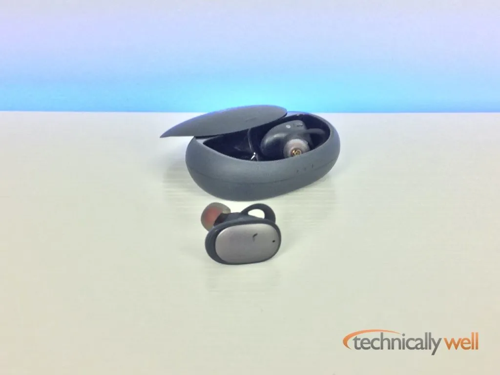 Liberty 2 Pro headphones iand case