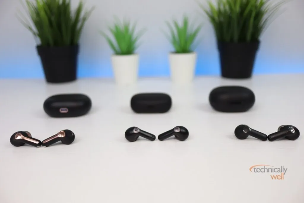 SoundPEATS Capsule3 Pro vs Air3 Pro vs Life